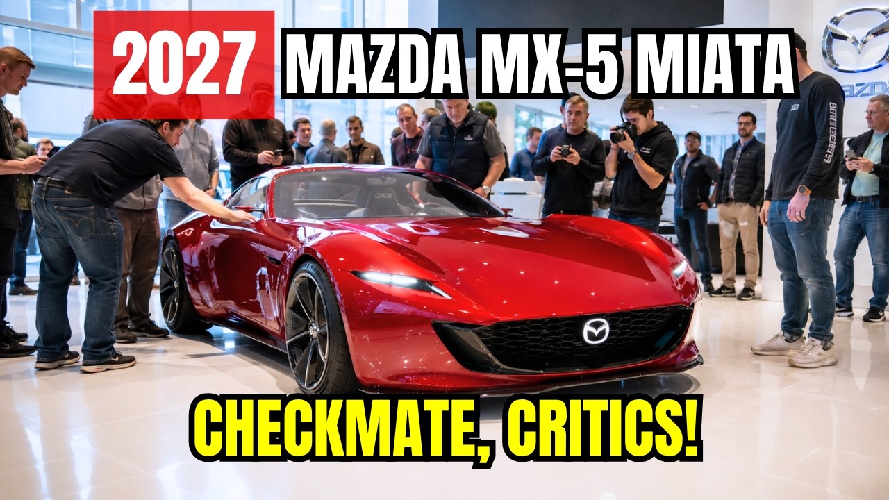 Mazda Miata 2027 W KOŃCU naprawia to, czego właściciele nie znosili najbardziej &mdash; szach-mat!