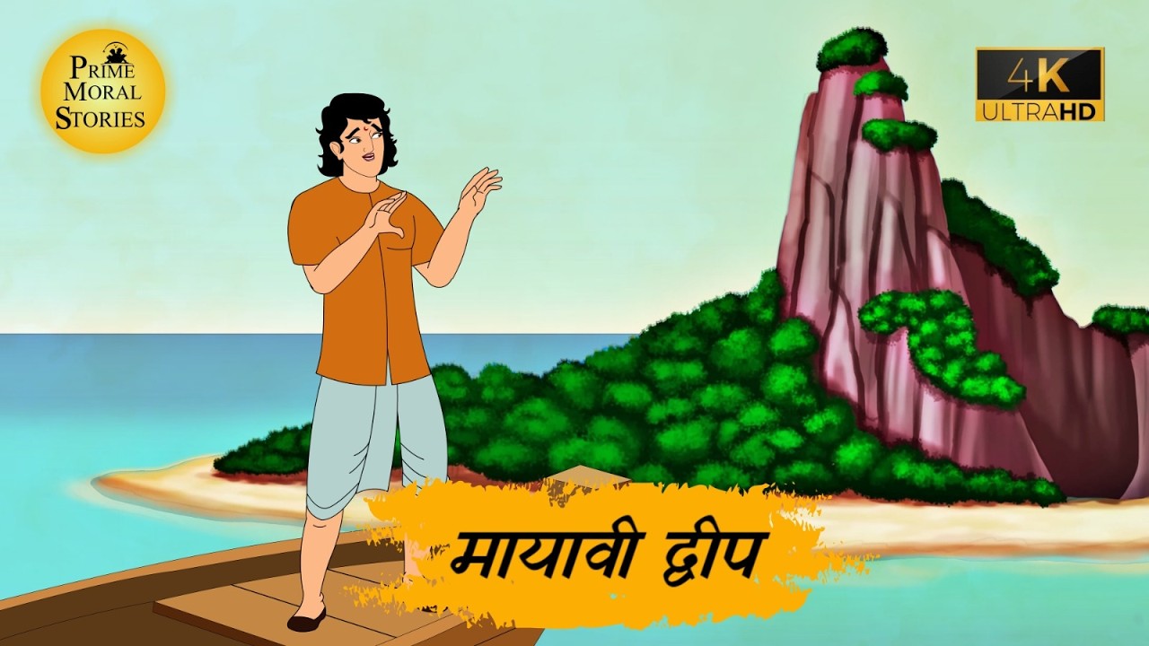 HINDI STORIES - MAYAVI DWEEP - मायावी द्वीप - PRIME MORAL STORIES 4k - हिंदी कहानी - BEST KAHANI