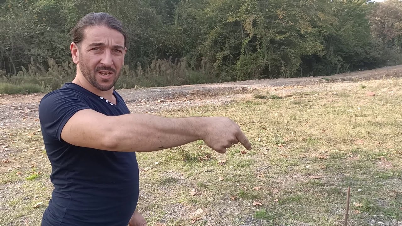 Bakır çubuk ile yeraltı su haritası çizme ve derinlik tespiti