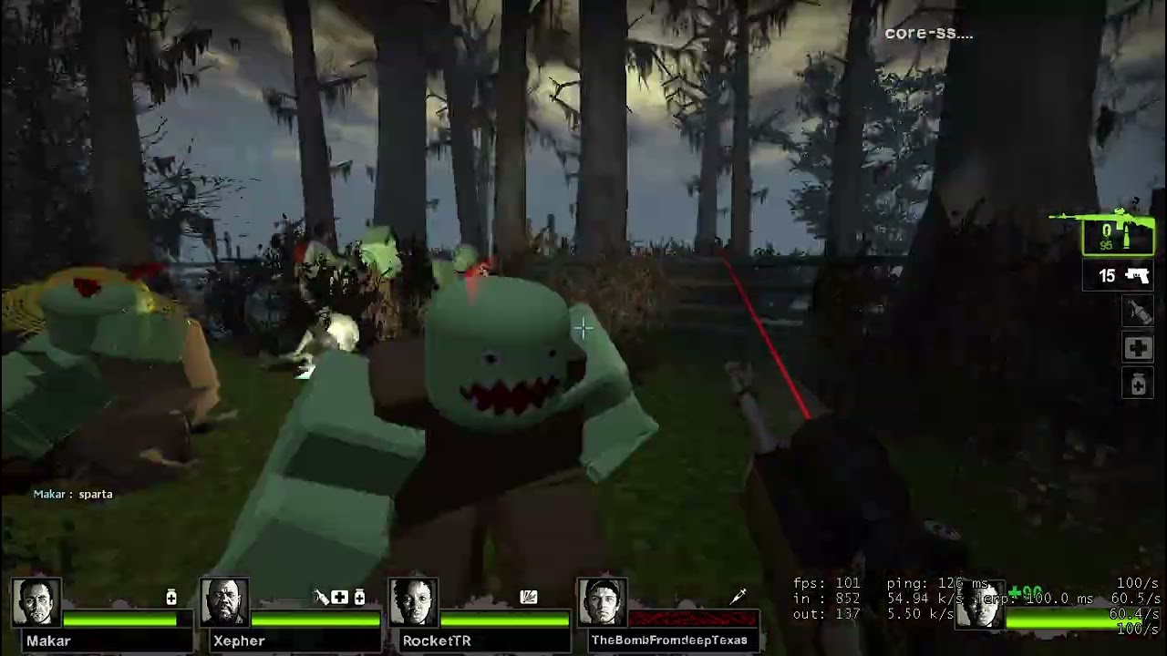 Left4Dead2 but with Roblox Zombies
