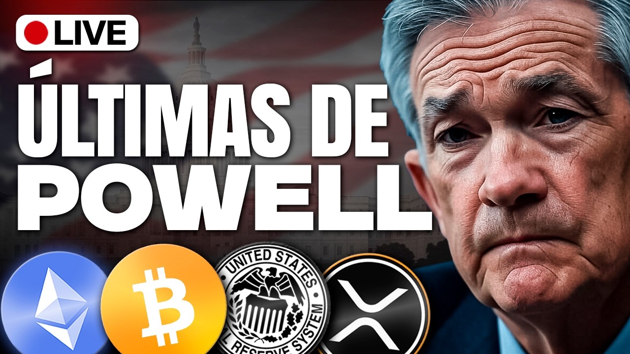 🔴 POWELL se TIRA AL MERCADO...DE NUEVO!? BITCOIN XRP y CRIPTOMONEDAS REACCIONAN!