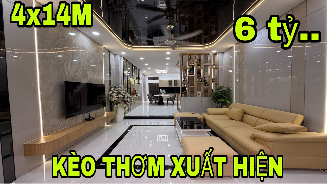 Bán nhà đẹp đường thông kinh doanh . Nội thất đẹp chủ bán rẻ chỉ 6 tỷ hơn