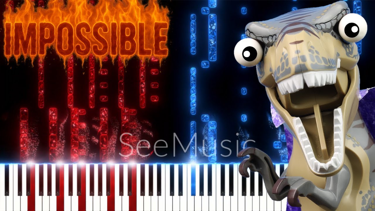 Super T-Rex Theme | Official Soundtrack | MIDI Visualization