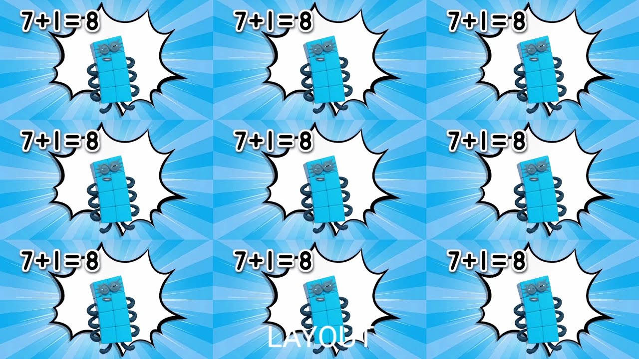 Seven plus one equals octoblock (8)//fun clips effects