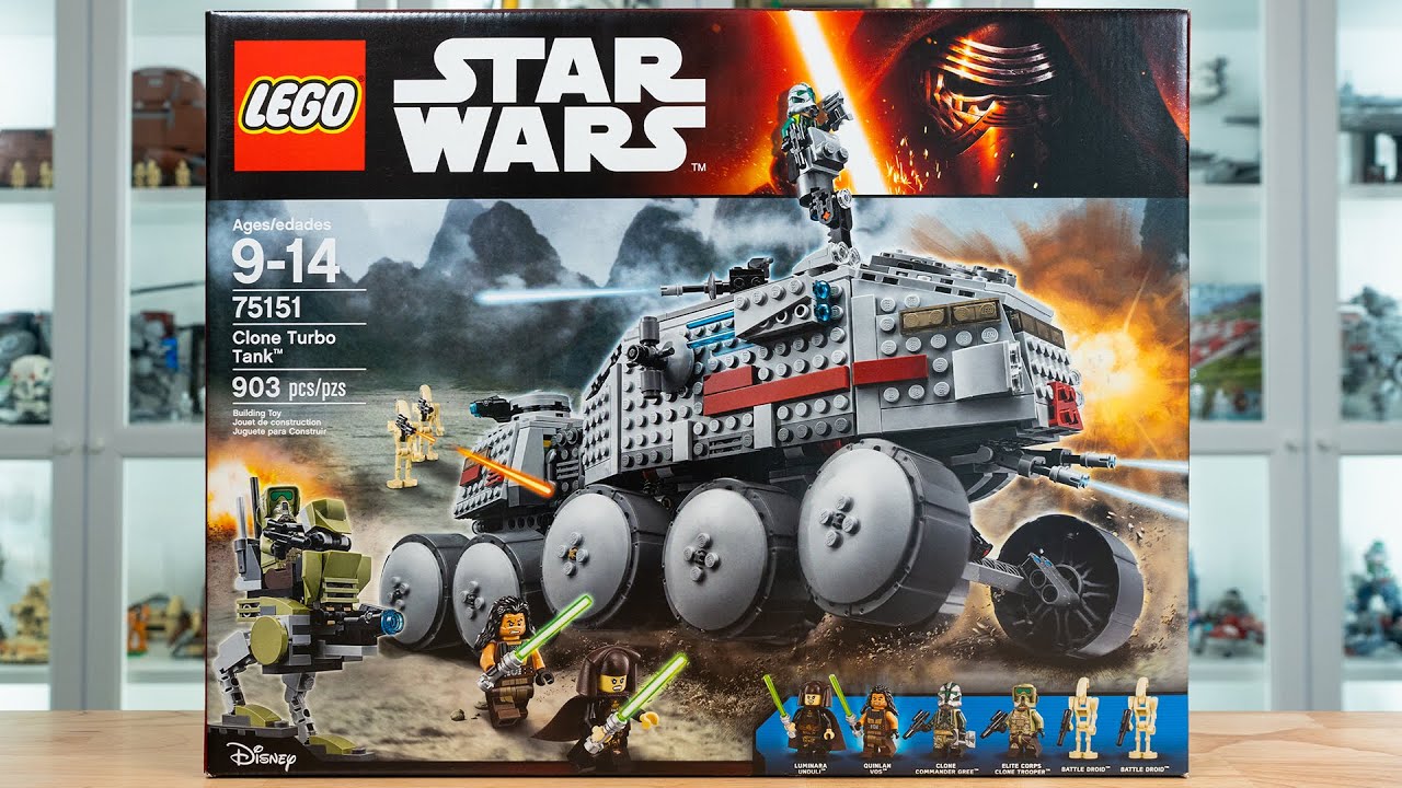 LEGO Star Wars 75151 CLONE TURBO TANK Review! (2016)
