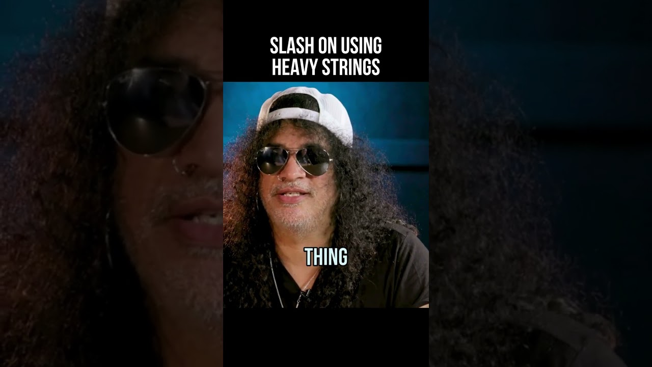 Why Slash Uses Heavy Strings