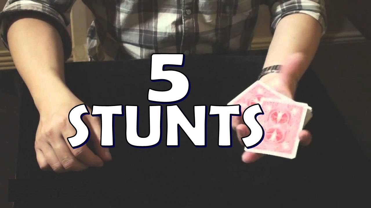 Magic Review - 5 Stunts by Chuang Wei Tung [[ Card Tricks ]]