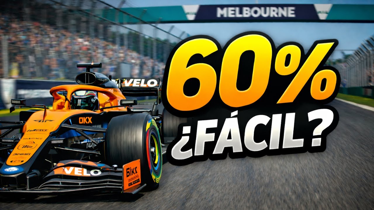 Empieza el camino al 110% | ¿60% es demasiado fácil? | F1 2020 Nico Racing
