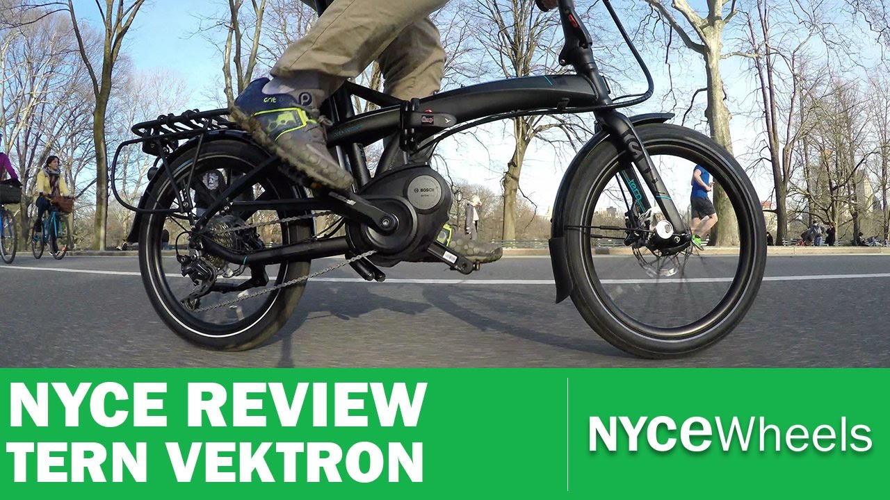 Tern Vektron, Bosch powered folding bike - Electric bike review
