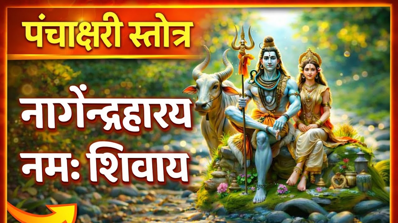 पंचाक्षरी स्तोत्र | नागेन्द्रहाराय नमः शिवाय | Powerful Shiva Mantra | Sanatan Stuti Path