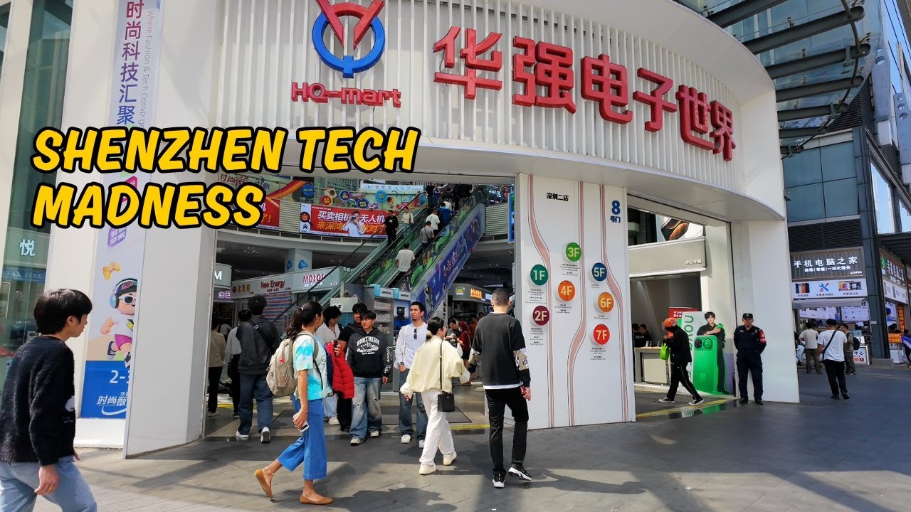Inside Shenzhen&rsquo;s Insane Electronics Markets | Huaqiangbei Walk!
