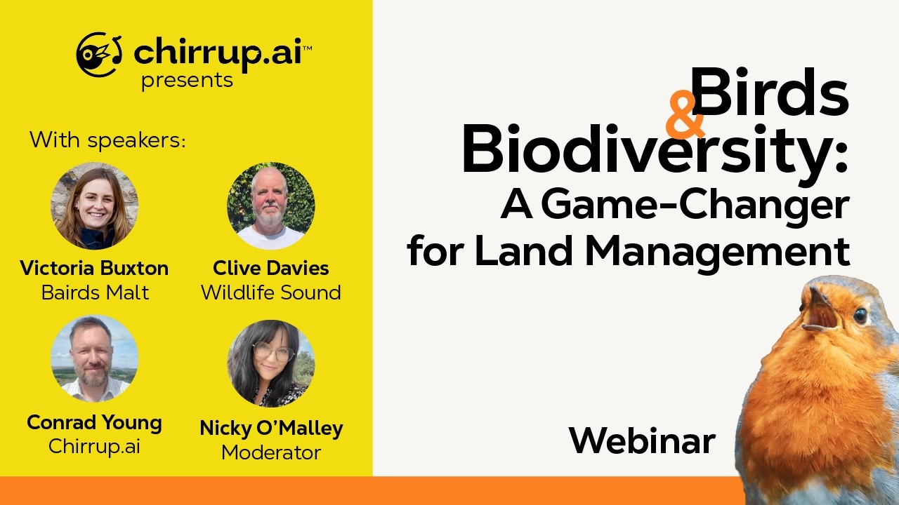 Webinar /  Birds & Biodiversity:  a Game Changer for Land Management