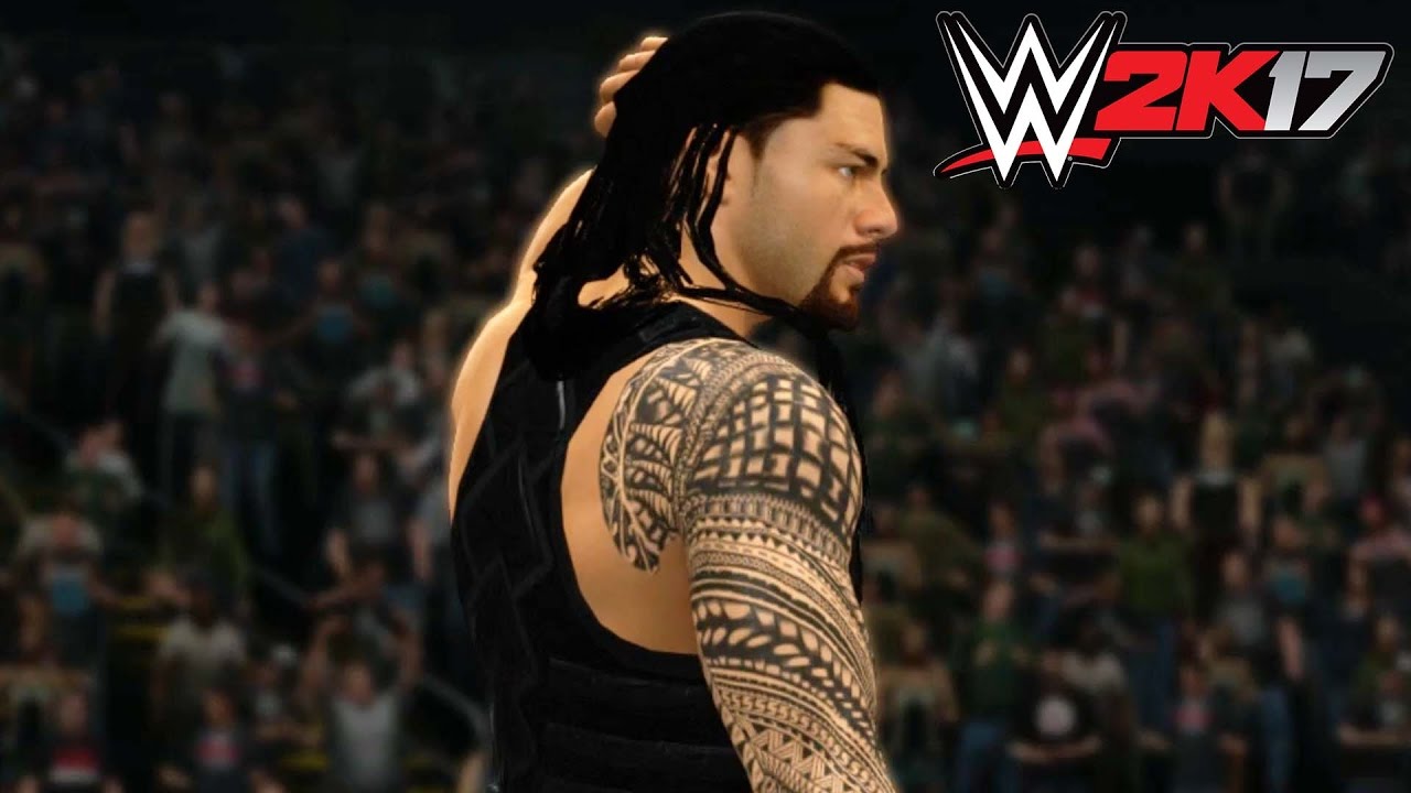 WWE 2K17 - Xbox 360 / Ps3 Gameplay Extreme Rules Roman Reigns vs John Cena