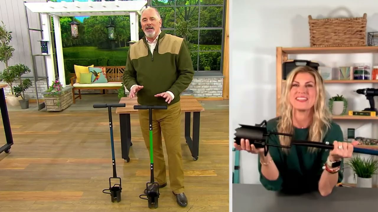 EMPOWER Stand-Up Bulb Planter Garden Tool on QVC