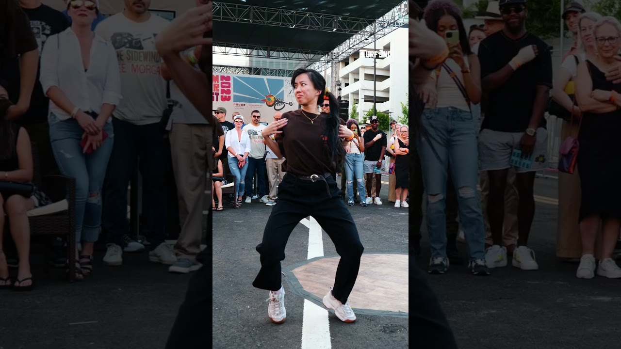 Vi Queen of TURFinc at San Jose Jazz Summer Fest 2023 #shorts #turfinc #sanjosejazz #hiphop