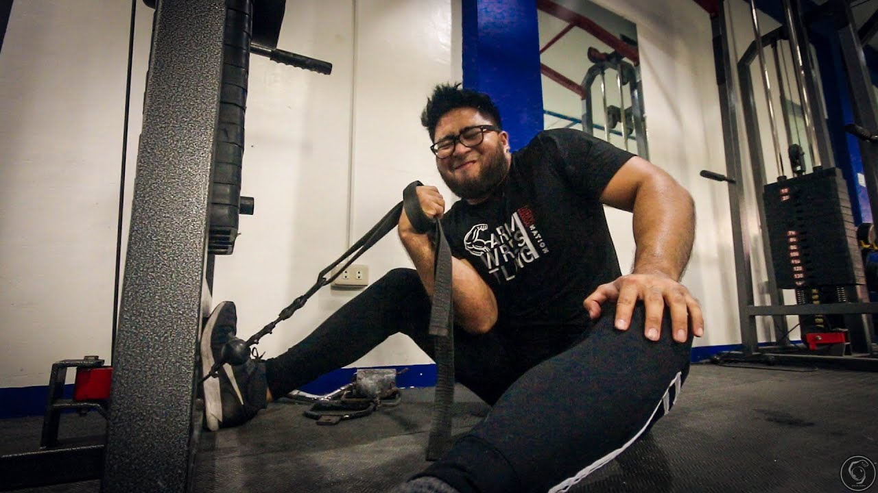 FULL GYM WORKOUT w/ the TOP FILIPINO ARM WRESTLER! | Mark Luis Ben