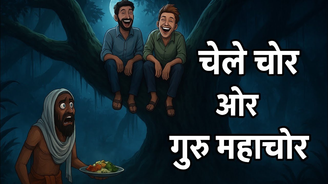 🤓चेले चोर और गुरु महा चोर | Village Comedy Story | Bhura Kalu Funny Hindi Kahani”