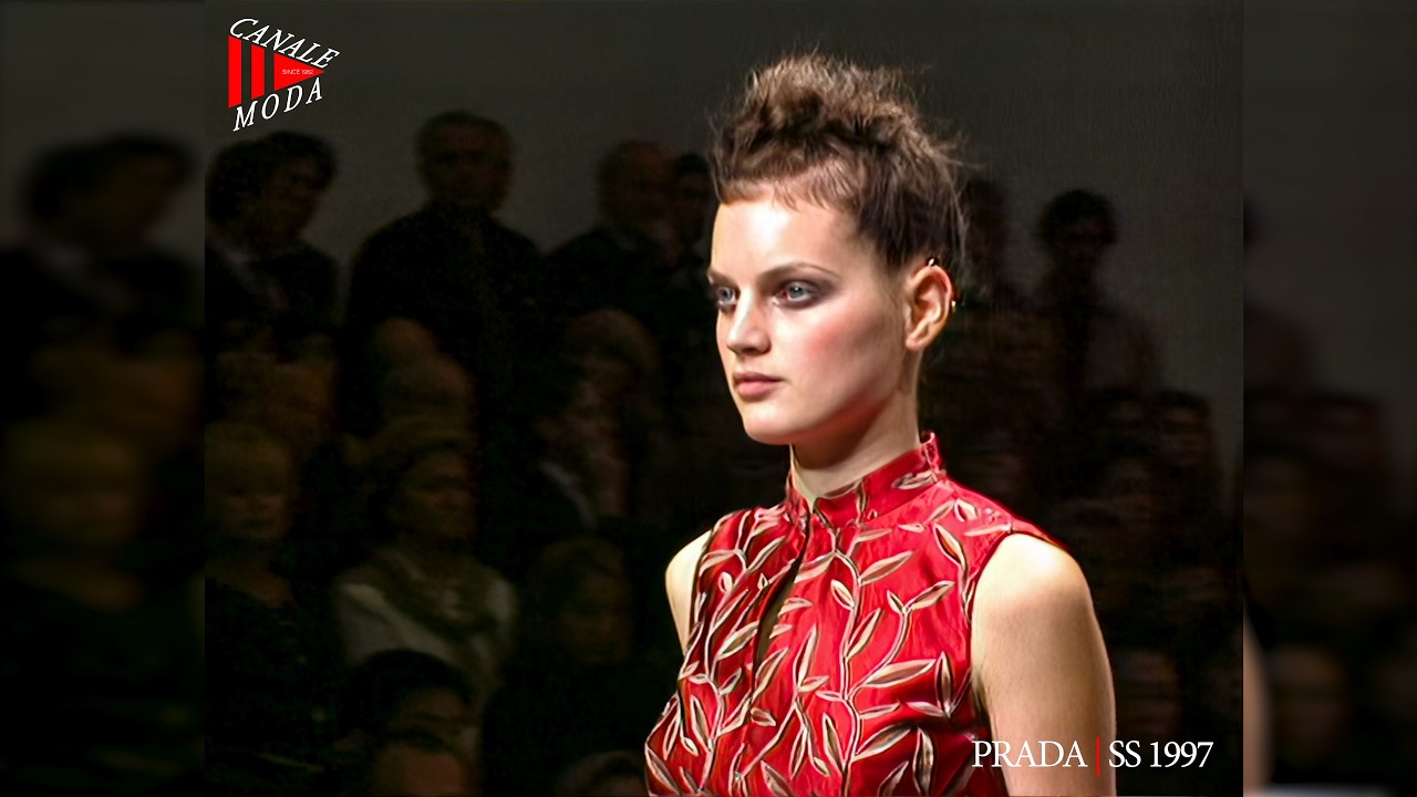 PRADA Весна-Лето 1997 Милан 4K - Canale Moda