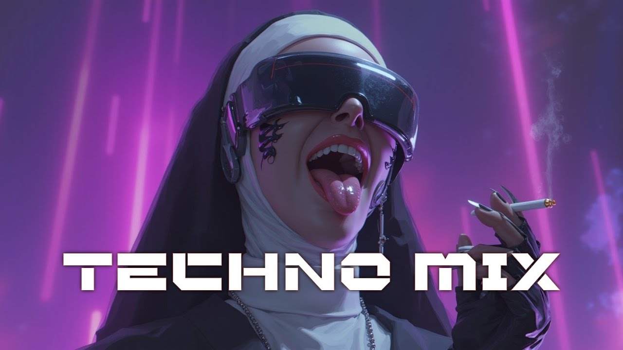 Cyber Nun's Deeptech Rave | Темный техно-микс - Жестокое путешествие тяжелой музыки 2026