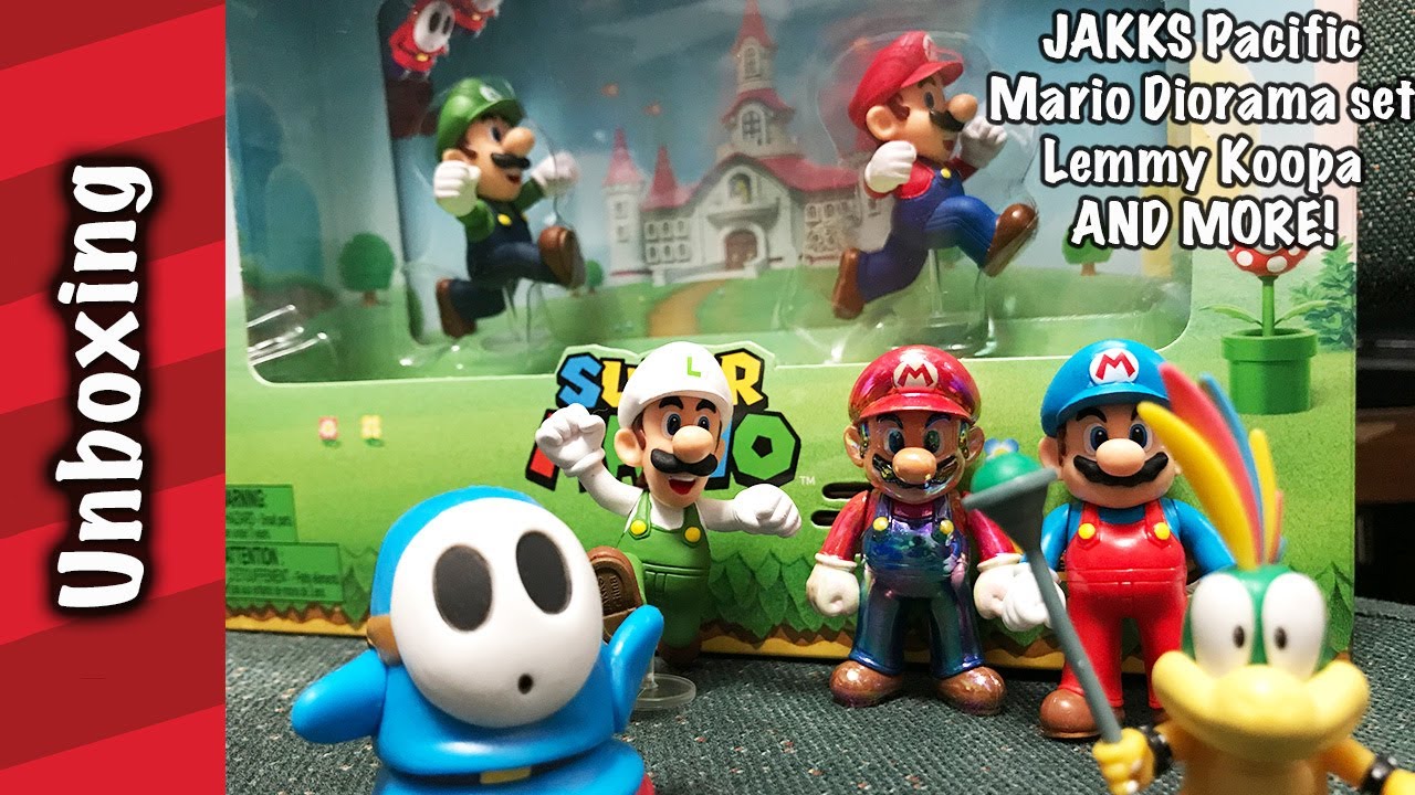 Moving Mario Diorama, Lemmy Koopa and More!
