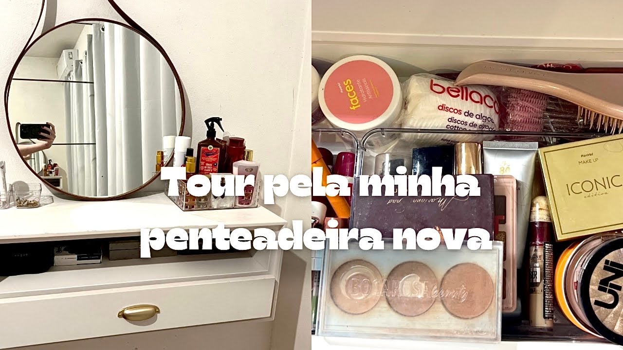 REALIZEI O SONHO DA MINHA PRIMEIRA PENTEADEIRA + TOUR PELAS MAKES 