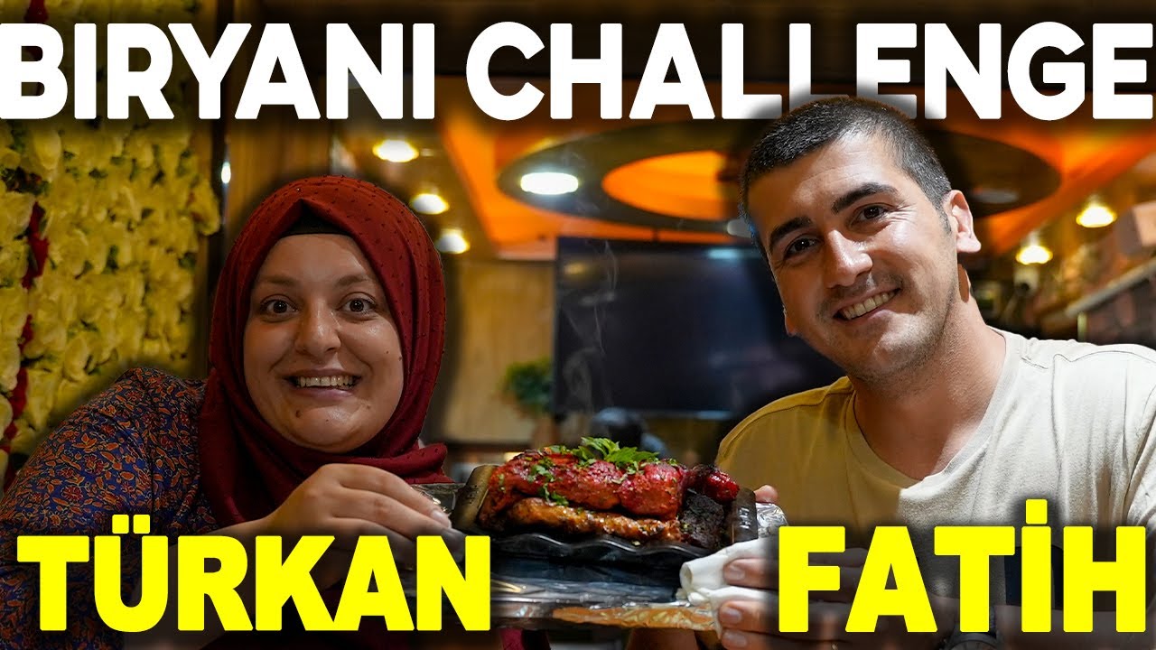 THE BIRYANI CHALLENGE WITH @Türkan Atay (Visiting Taksim Square)