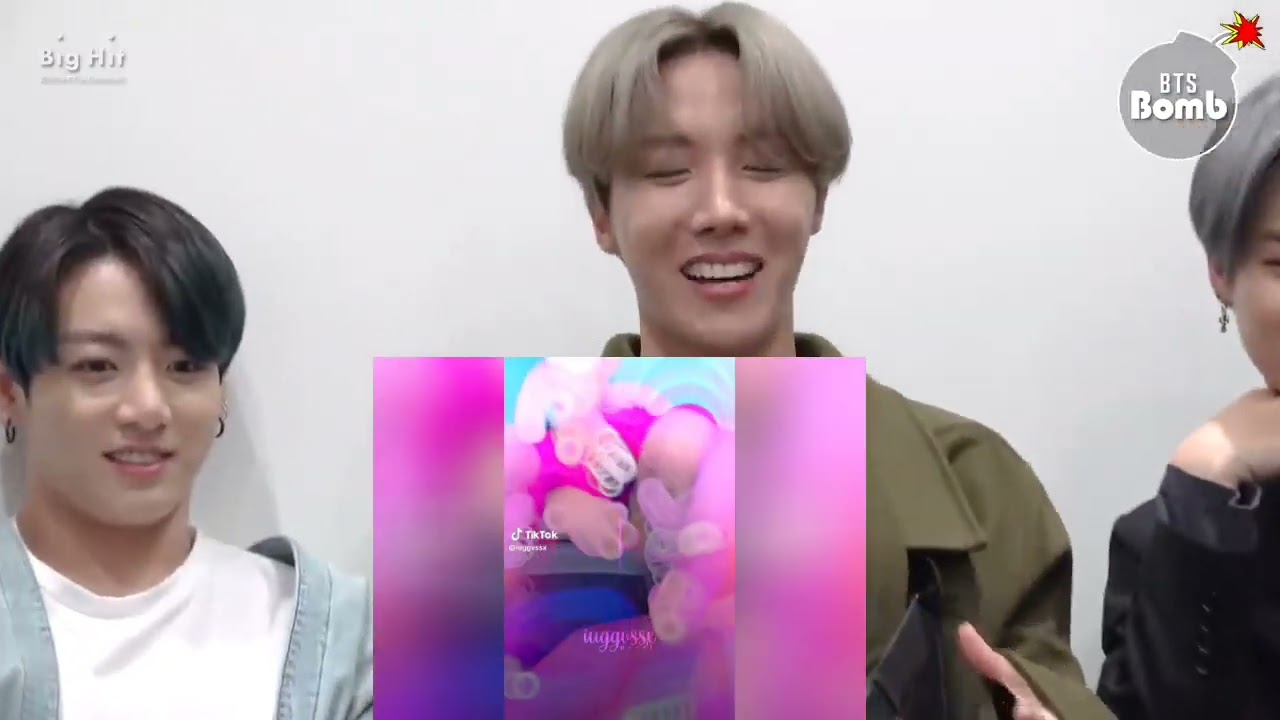 BTS REACTION BLACKPINK TIKTOK