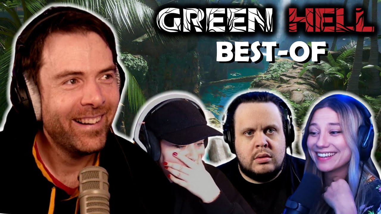 GREEN HELL - Une survie chaotique ! ft. Baghera, Mynthos & Trixy (Best-of Twitch)
