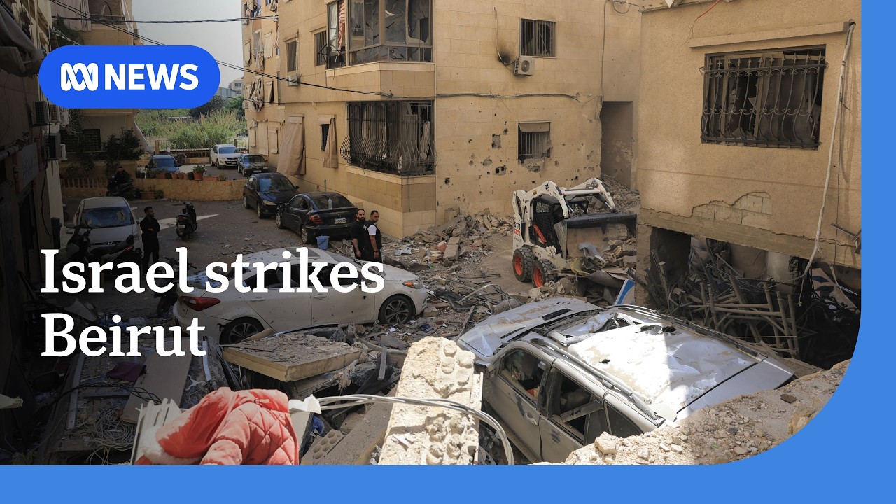 Israel strikes Beirut ahead of peace talks in Washington | ABC NEWS