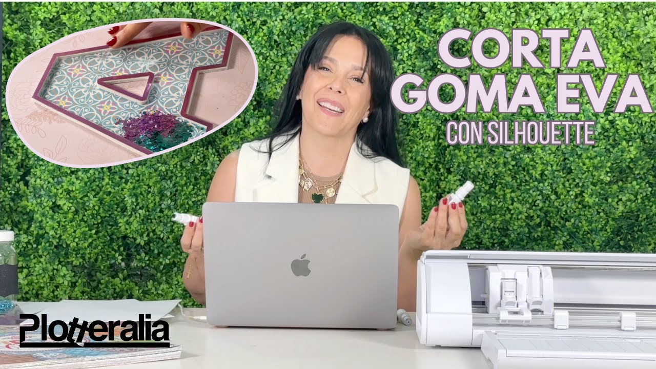 CAMEO 5- Corta Goma Eva con Silhouette