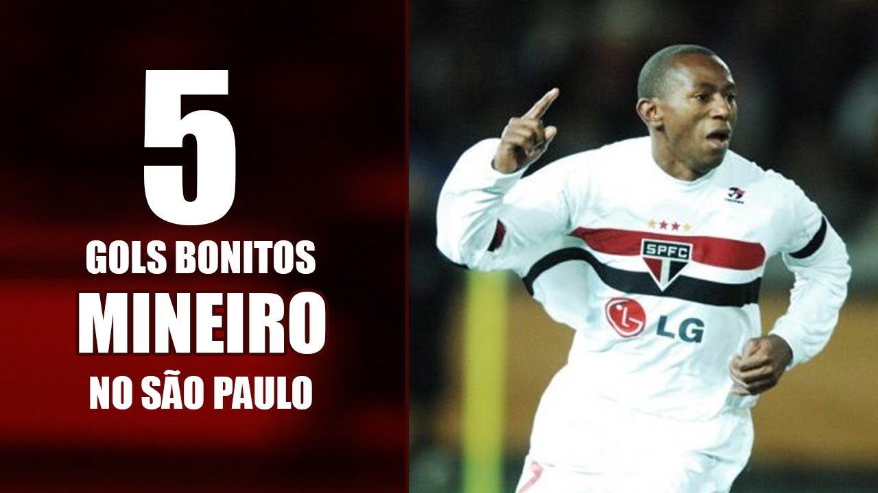 OS 5 GOLS MAIS BONITOS DE MINEIRO NO SÃO PAULO 2005-2006