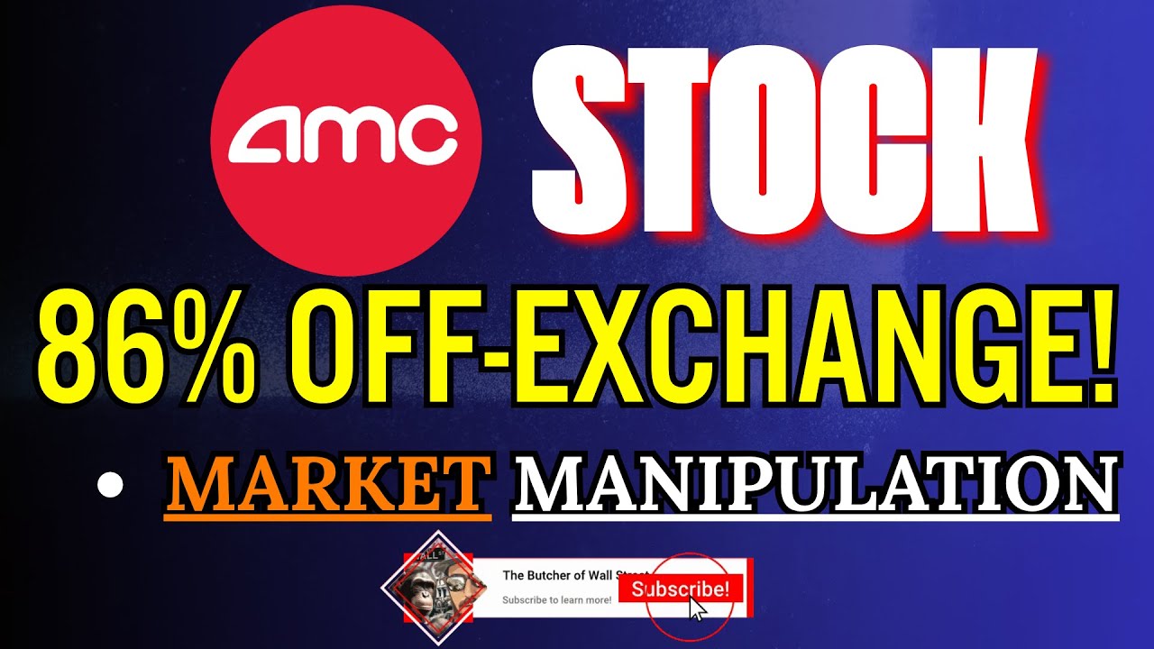 AMC STOCK MANIPULATION - DARKPOOL TRADES & THE 17 MILLION SHARE CANDLE!