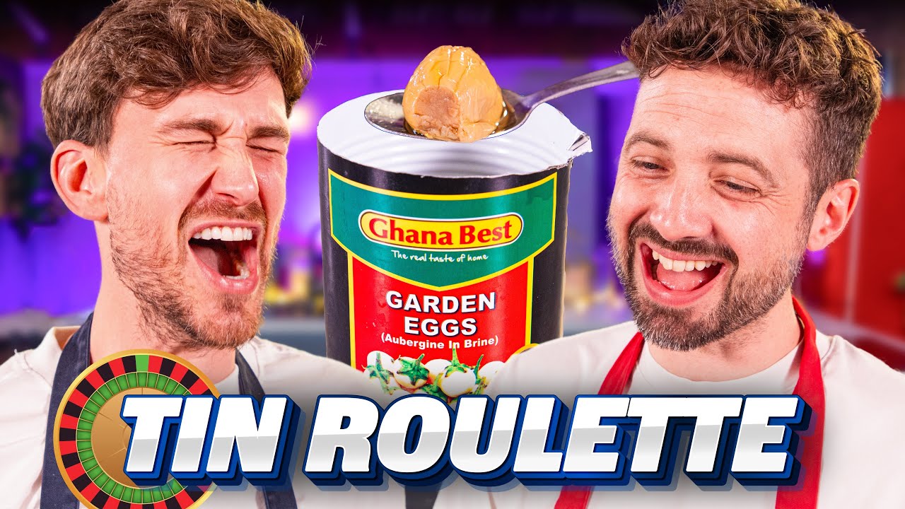 Make a dish using 3 RANDOM tins | Tin Can Roulette 5
