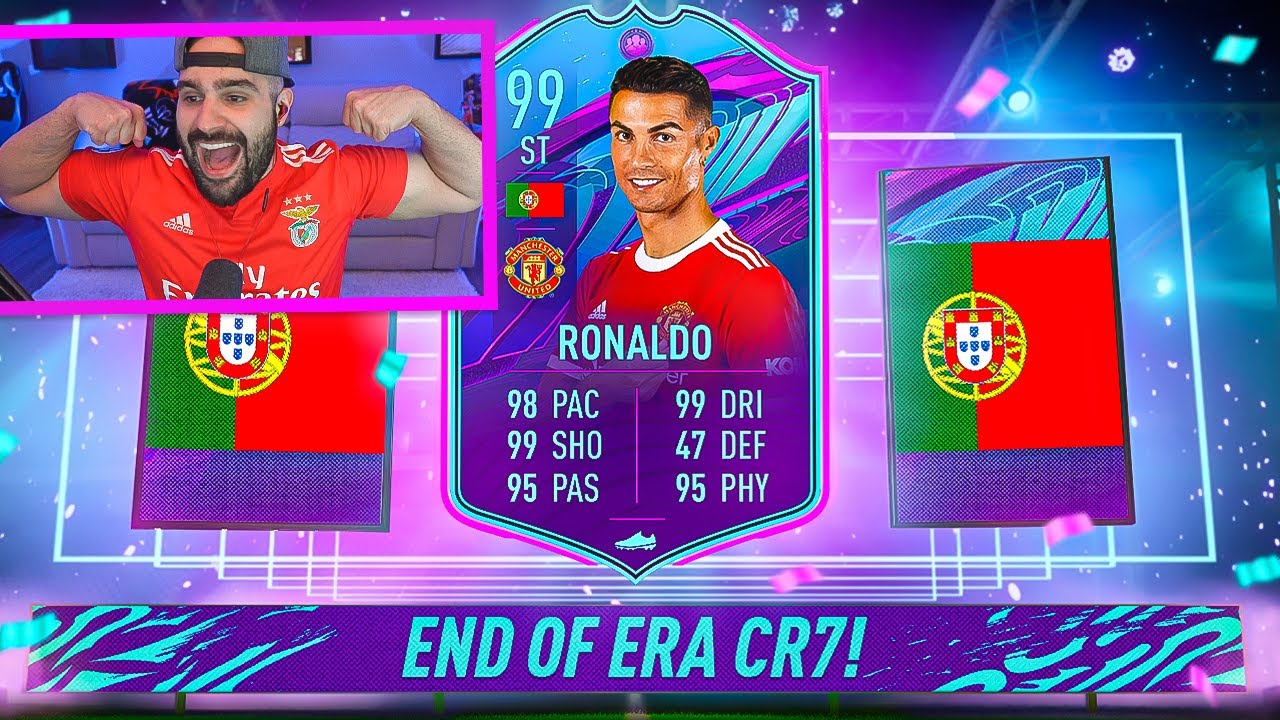 GREATEST FIFA CARD OF ALL TIME! MANCHESTER UNITED 99 RONALDO!!! FIFA 21 Ultimate Team