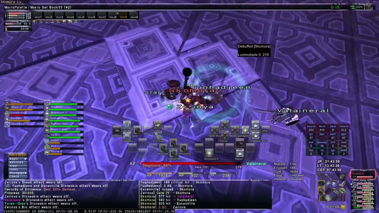 FFXI: Sortie C Boss Skomora SCH Solo