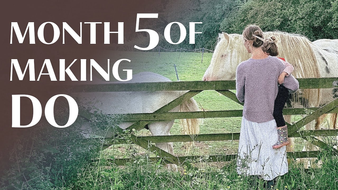 Month 5 of my NO SHOPPING challenge: low cost gardening, easy kids activities and homegrown flowers