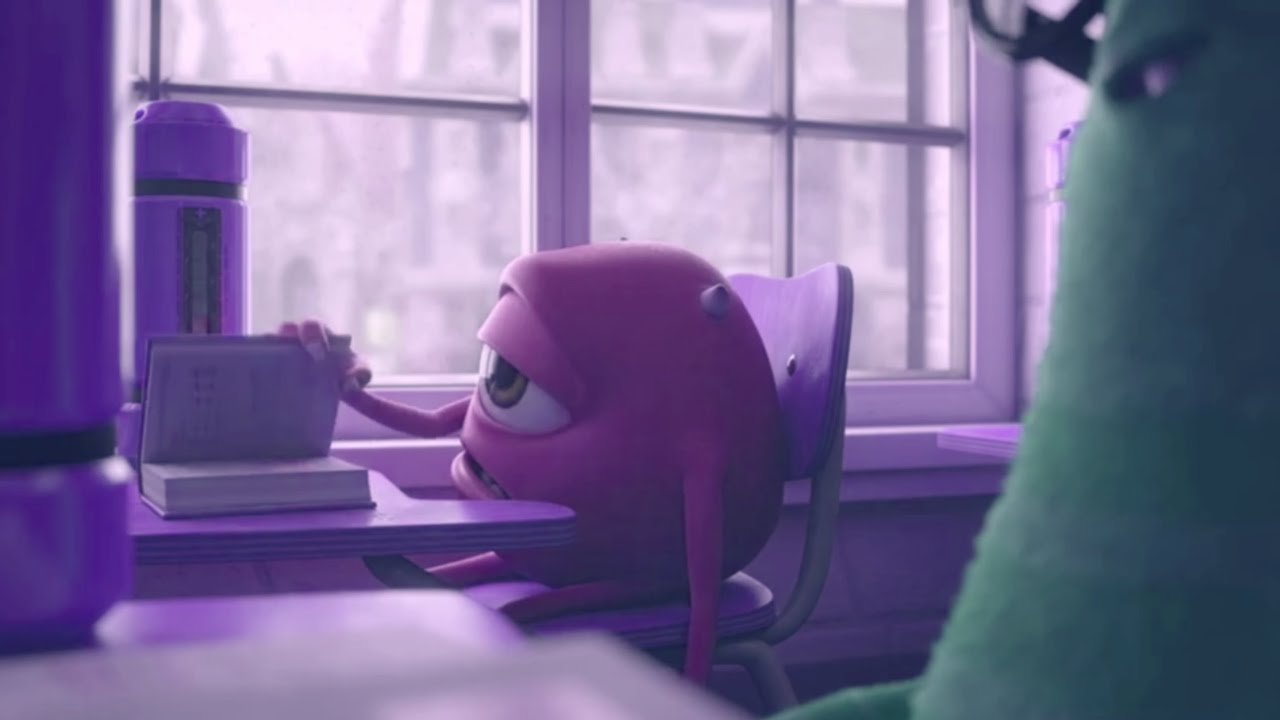 Monster University - Open Your Textbooks To Chapter 3 - Spartapitch - Inspired by Gamavision Csupo 