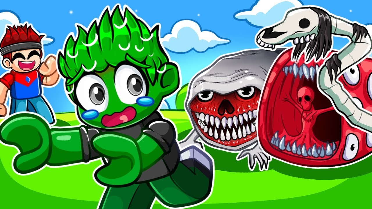 NUOVI SCHERZI SPAVENTOSI A GIGINO CON I MOSTRI DI TREVOR HENDERSON(Train Eater, Bridge Worm e ALTRI)