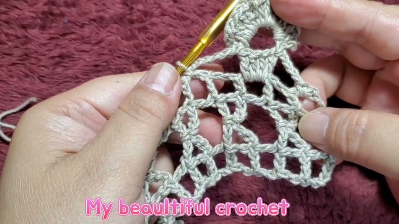 【かぎ針編み】【100均毛糸】PERFECT ❤️ EASY EDGING  CROCHET 🎉💯