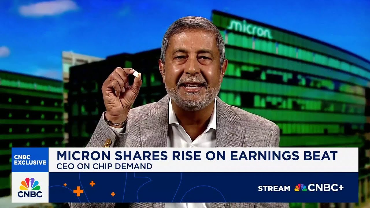 Micron CEO: AI is driving growth from data centers to edge
