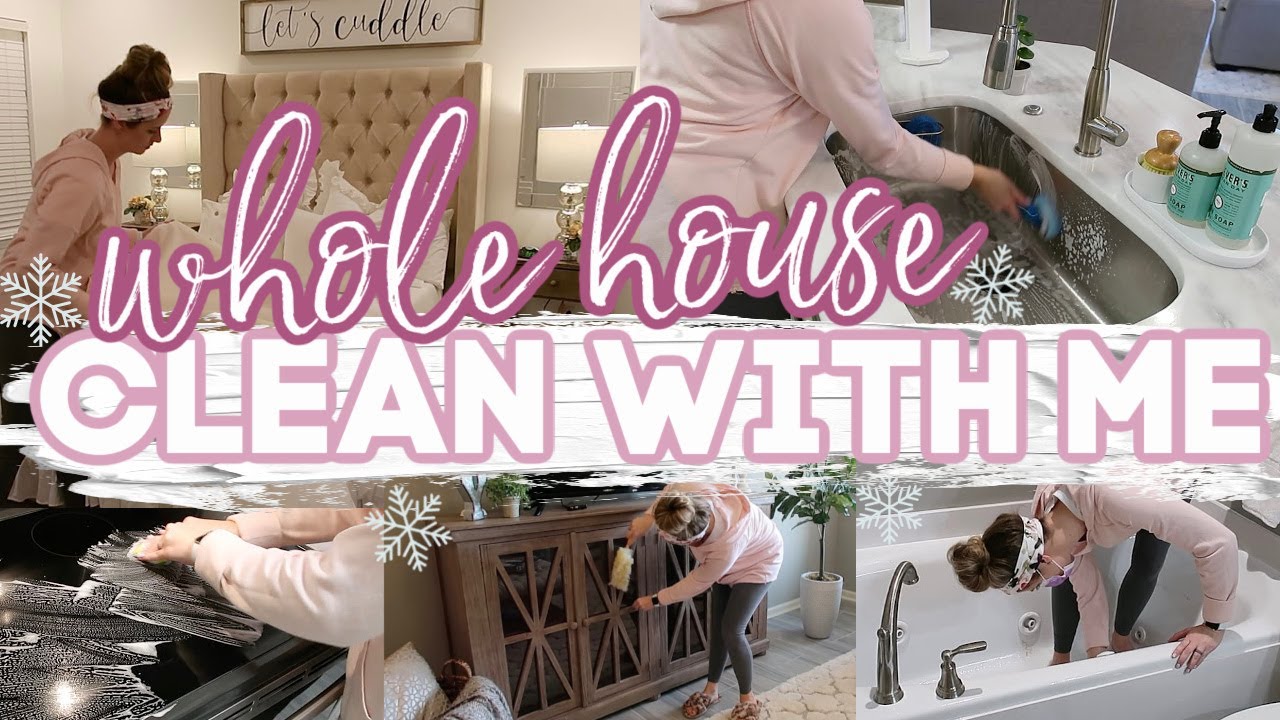 *NEW* WHOLE HOUSE CLEAN WITH ME | 2021 EXTREME CLEANING MOTIVATION | SATISFYING! | Lauren Yarbrough