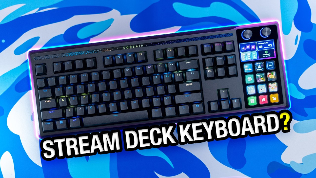 They Put a Stream Deck in a Keyboard