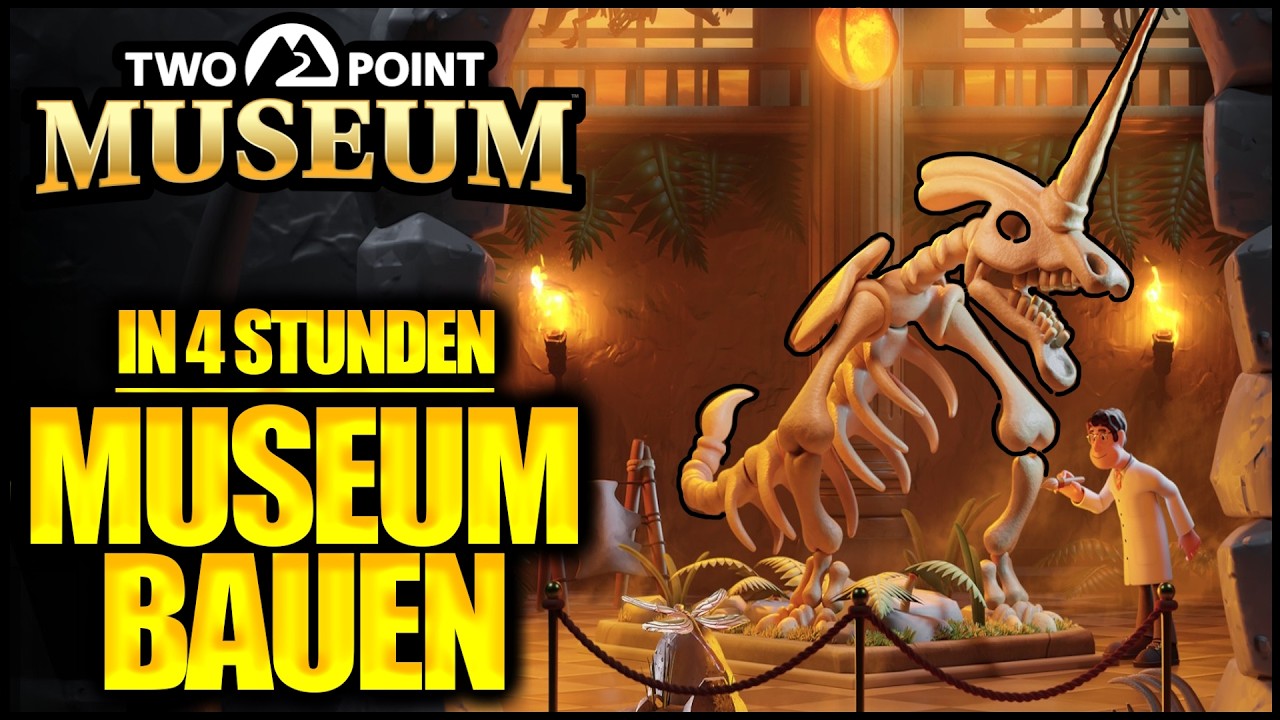 Ich baue und verwalte ein Urzeit Museum! 🦕😂 | Two Point Museum