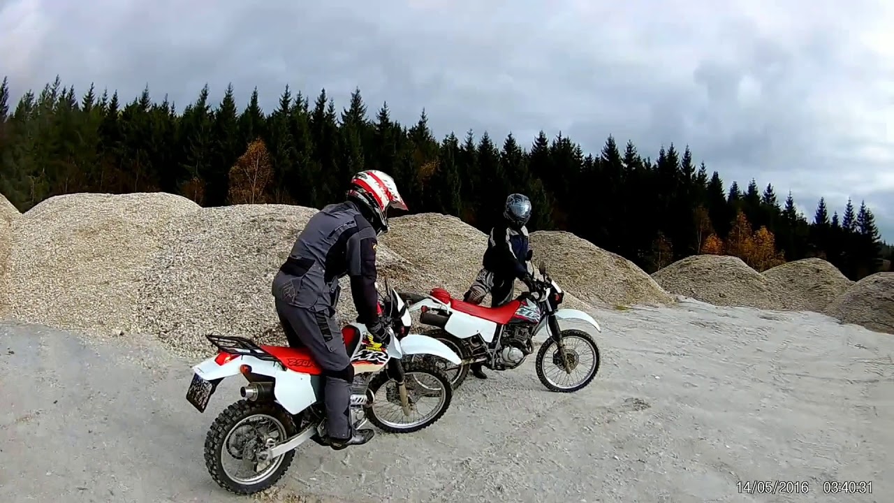 TRIPLE HONDA XLR 125 & XR 250 Mountain trip