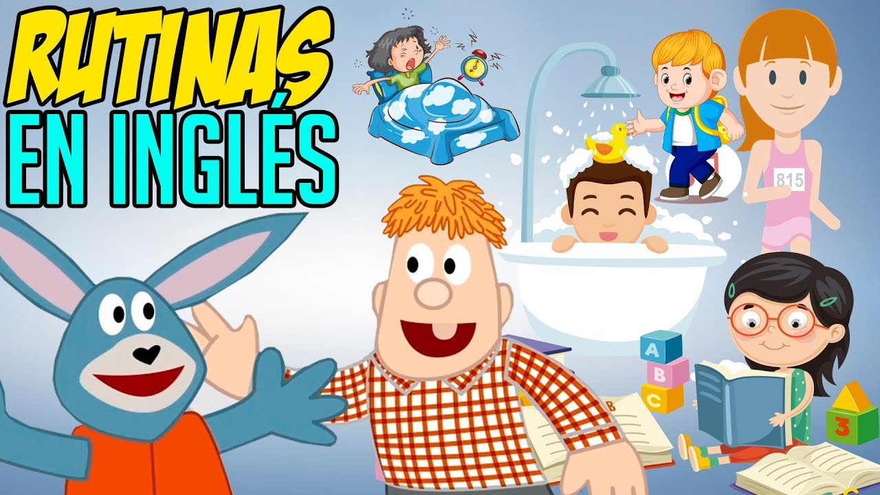 Las Rutinas Diarias en INGL&Eacute;S para ni&ntilde;os
