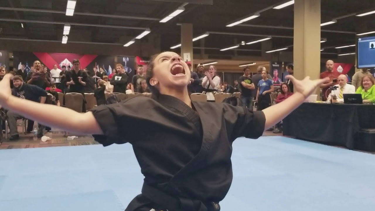 Haley Glass: Musical Forms 14-15yr old BB Girls: 2018 AKA Warrior Cup, Chicago IL