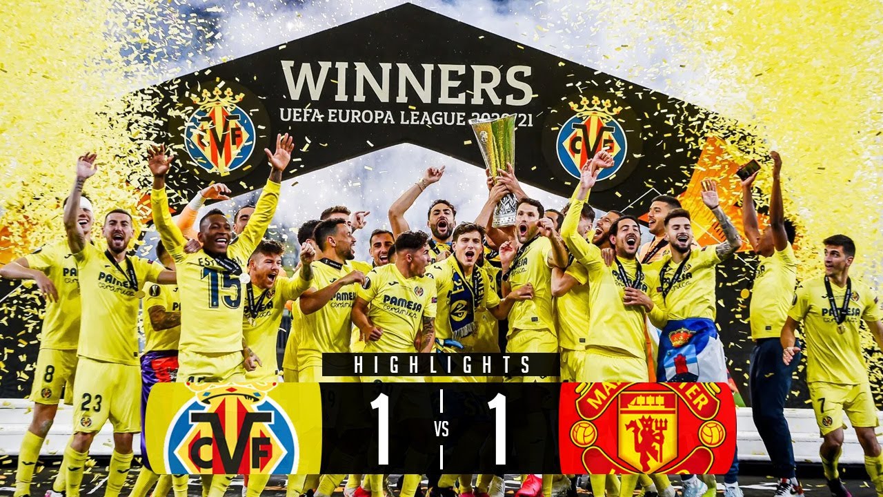 VILLARREAL VS MANCHESTER UNITED 1-1 (11-10 PENALES) / RESUMEN ESPAÑOL Y GOLES / HIGHLIGHTS
