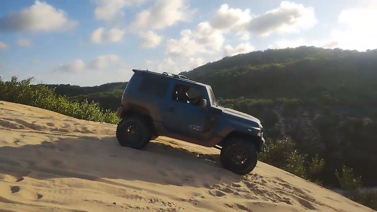 Andando nas dunas de Búzios