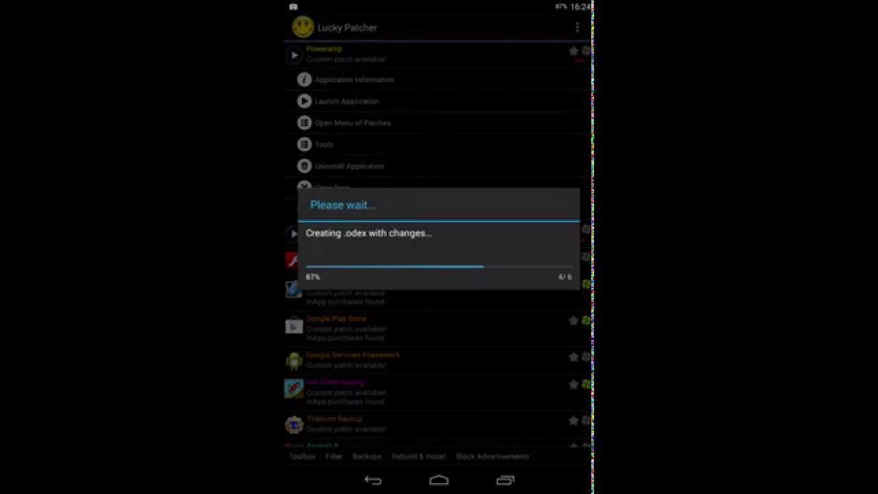 Tut crack PowerAMP by luckypatch