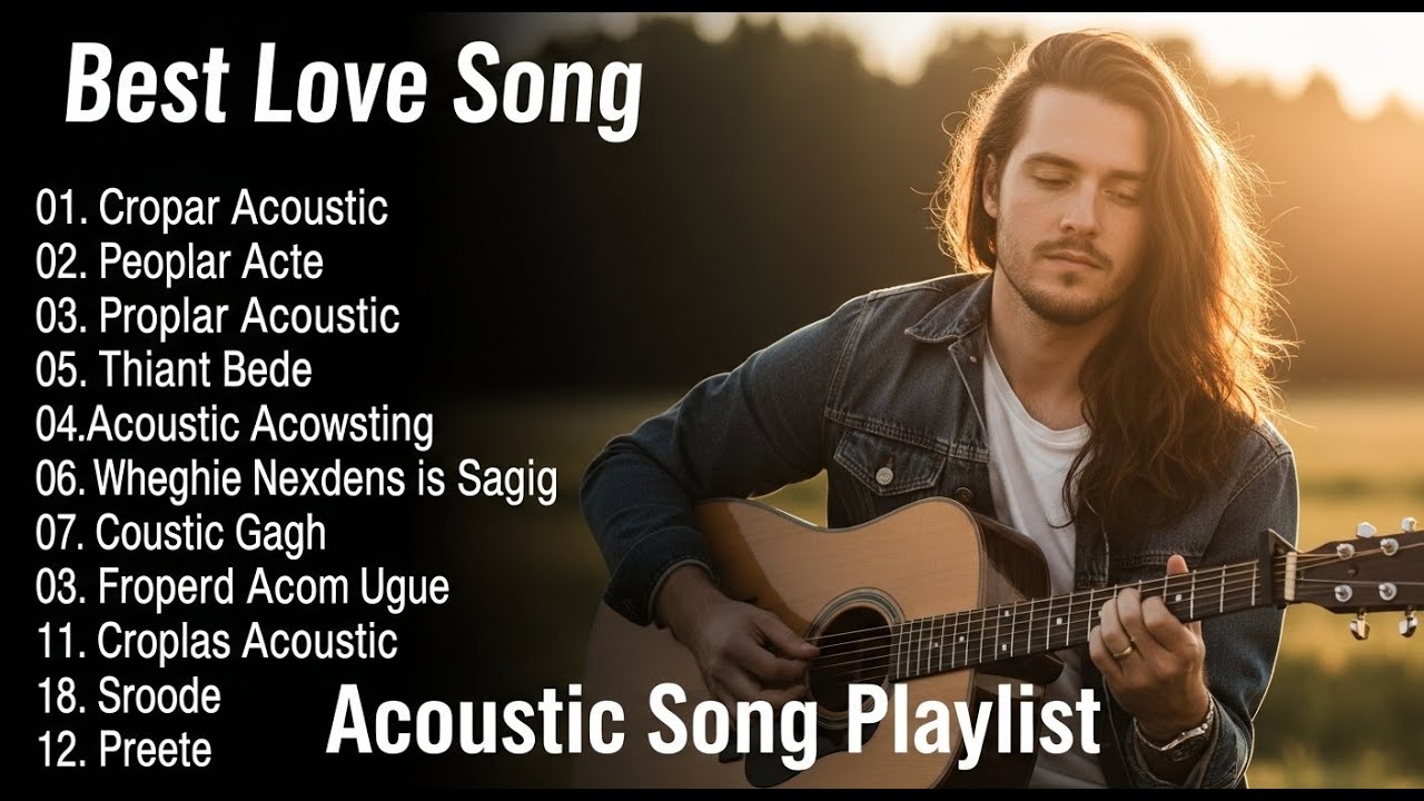Smooth Chill Acoustic Love Playlist Vol 【2421】